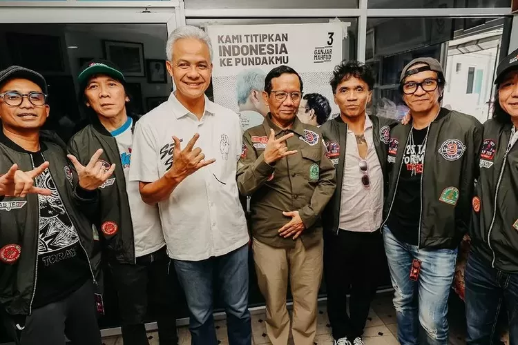 Slank Resmi Deklarasikan Dukungan untuk Ganjar-Mahfud