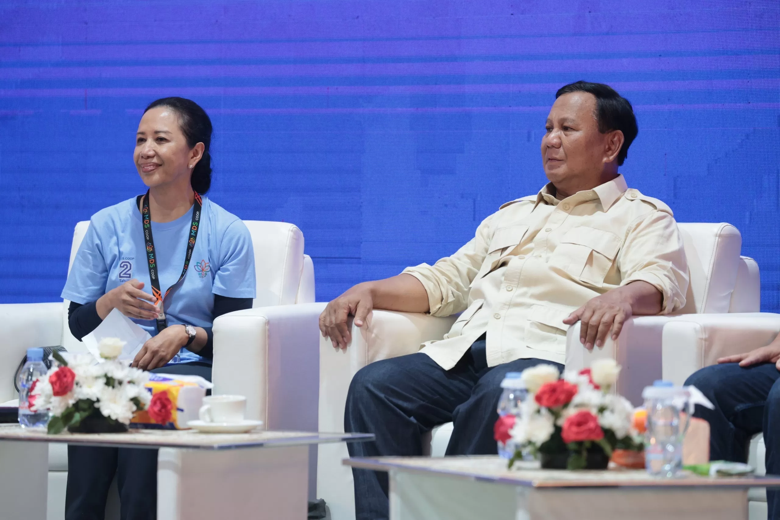 Rini Soemarno Suarakan Prabowo Subianto Presiden 2024, Ajak Anggota MDS Coop Ikut Mendukung