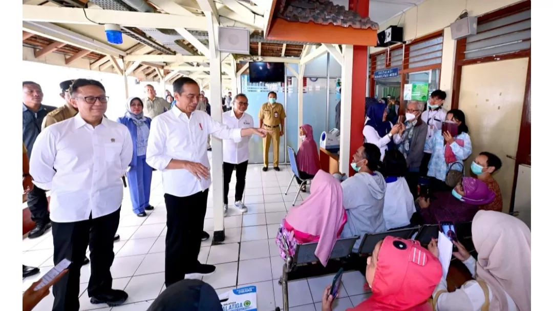 Mengunjungi RSUD Salatiga, Presiden Jokowi Minta Tingkatkan Pelayanan Kesehatan