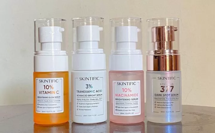 Review brightening serum Skintific, brand skincare asal China yang sangat populer di Indonesia