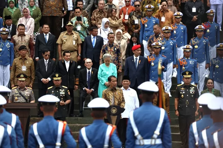 Diresmikan Presiden Jokowi, Prabowo Renovasi Graha Utama Akmil