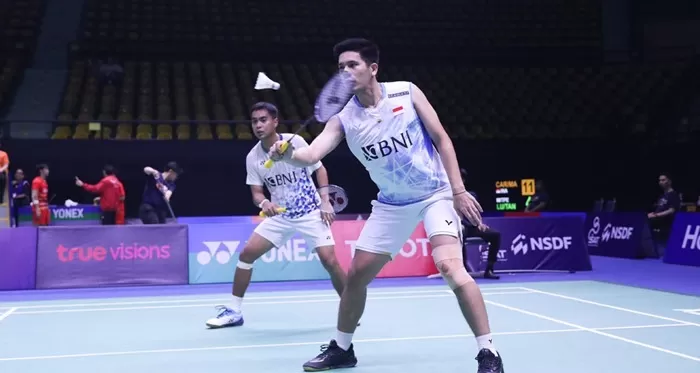 Hasil Lengkap Ganda Putra Indonesia di Laga Perdana Thailand Masters 2024, Satu Pasangan Tersingkir!