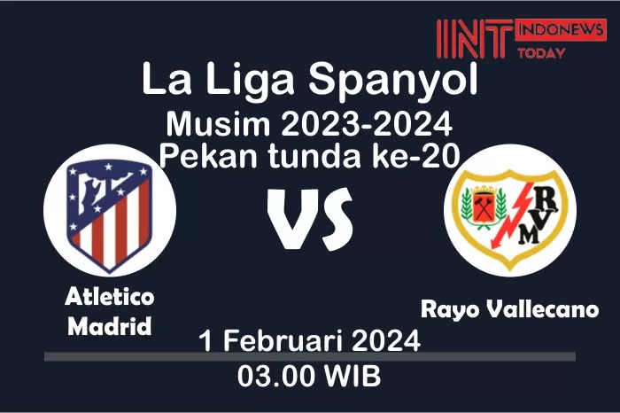 Prediksi Skor Laga La Liga Spanyol antara Atletico Madrid vs Rayo Vallecano: Duel Sengit Demi Raih Tujuan