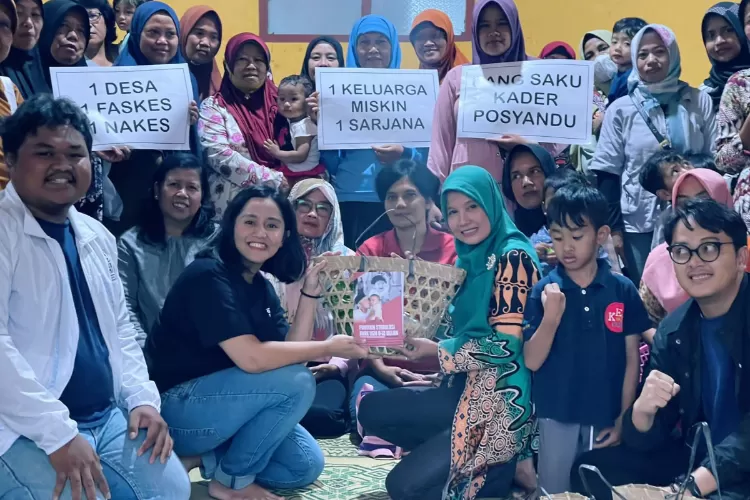 Tim Pemenangan Muda Ganjar-Mahfud Lakukan Penyuluhan Pangan Sehat Cegah Stunting di Jateng, Sosialisasikan GAMA CERDAS