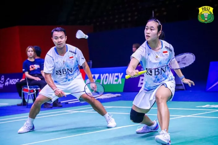 Rehan/Lisa Menangi 'Perang Saudara' untuk Kunci Tiket Semi Final Thailand Masters 2024