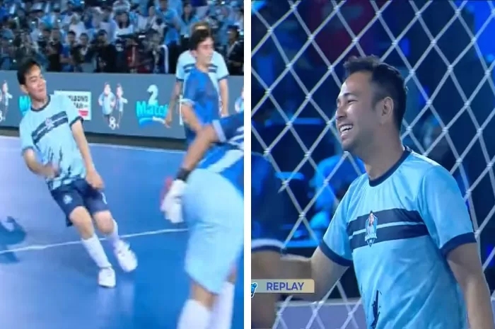 KEREN! Gibran Rakabuming Cetak Gol pada Pertandingan Futsal di Indonesia Arena, Raffi Ahmad Sumbang Kontribusi Penting Ini