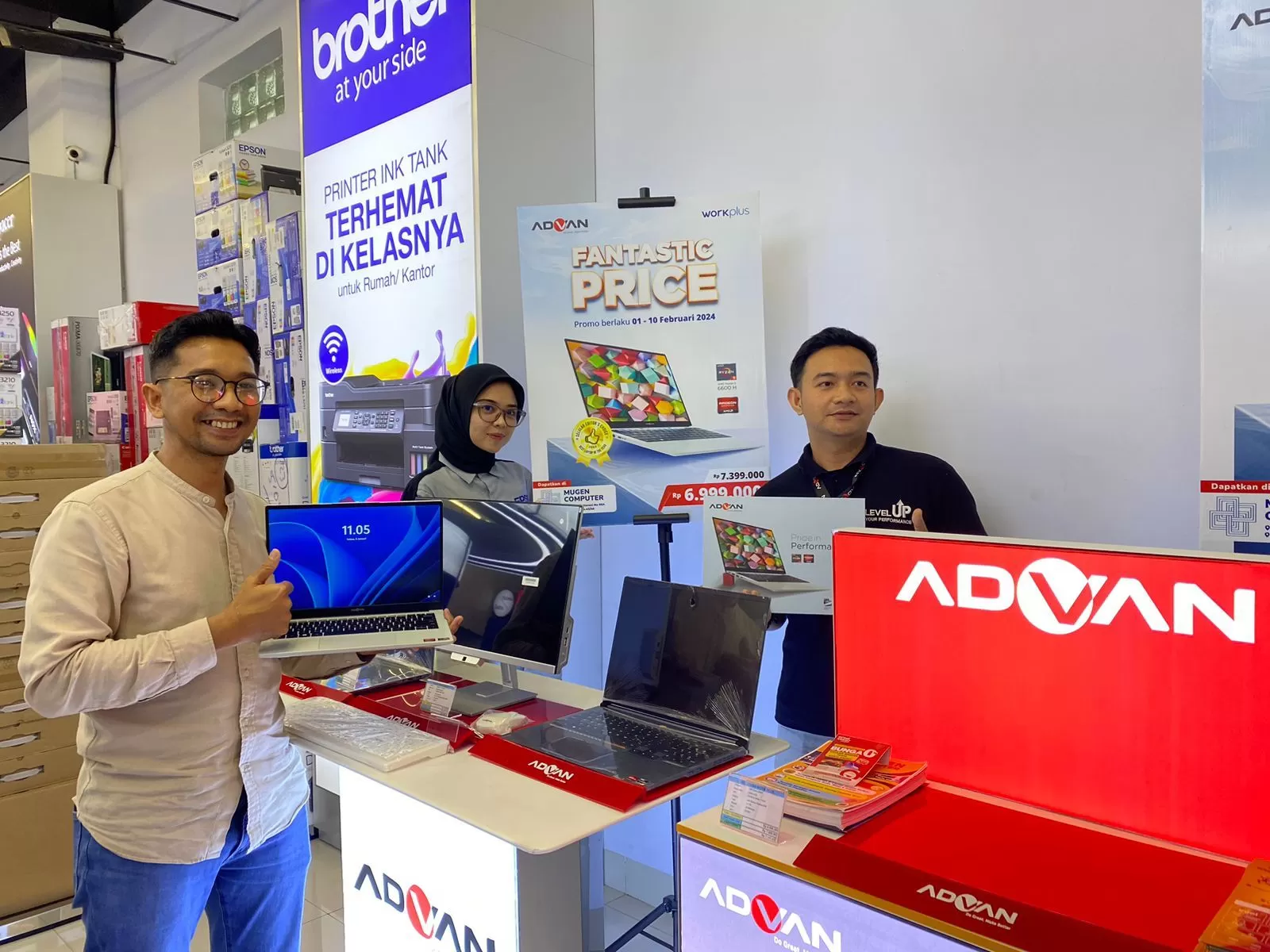 Advan WorkPlus, Laptop Murah Yang Dibekali Prosesor AMD Ryzen 5 6000H