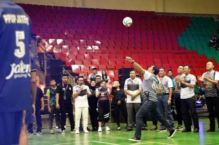 Turnamen Bola Voli Awali Rangkaian Jateng Sport Tourism 2024, Diikuti 47 Tim dari Lima Provinsi