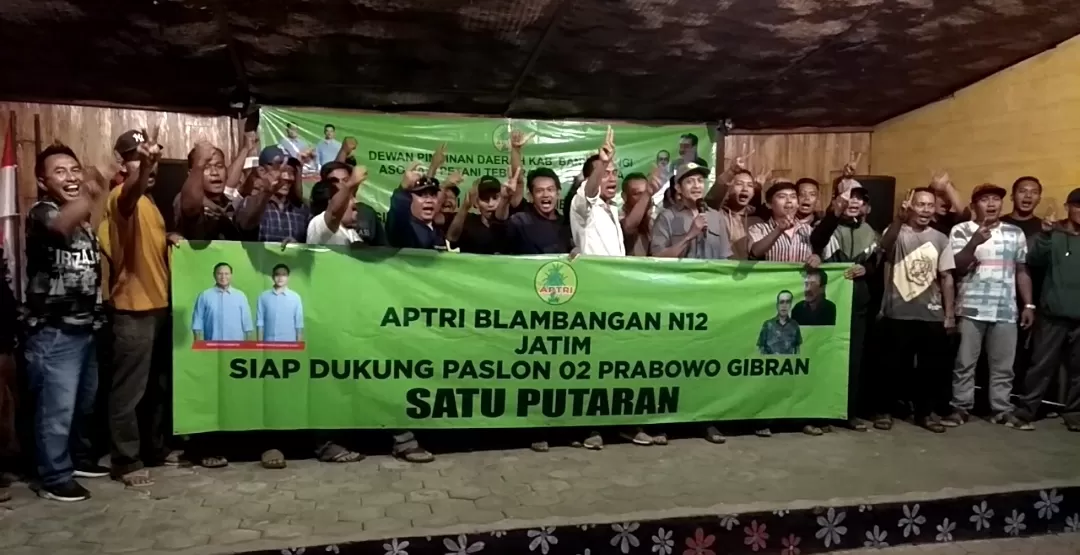 APTRI  Banyuwangi Deklarasi Pilpres  Satu Putaran Prabowo -  Gibran