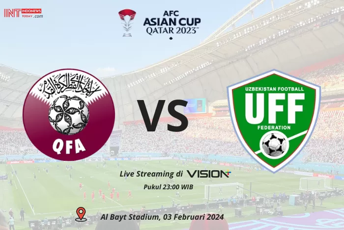 Live Streaming, Susunan Pemain dan Prediksi Qatar Vs Uzbekistan di Piala Asia 2023