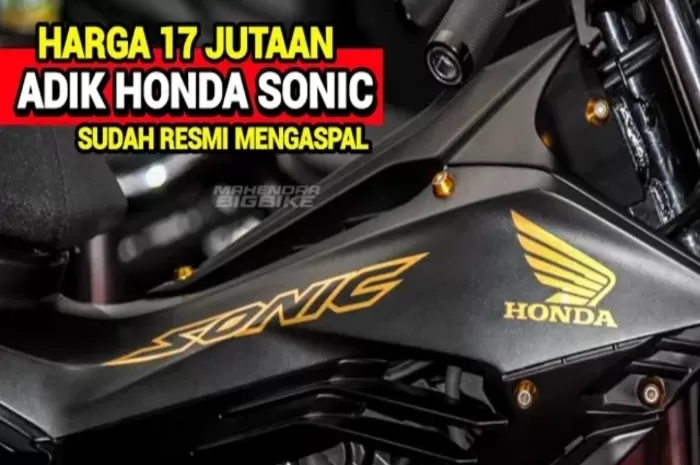 Motor Baru Honda Pakai Perpaduan Ayam Jago dan Bebek Ini Dijual Murah, Cuma Rp 17 Jutaan